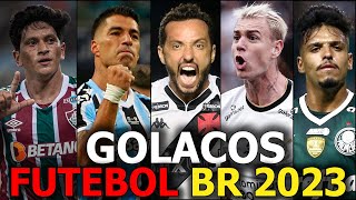 50 GOLAÇOS do FUTEBOL BRASILEIRO 2023 até agora [upl. by Aun]