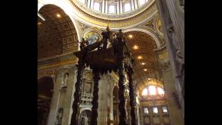 Holy God We Praise Thy Name  St Peters Basilica Rome 9 January 2015 [upl. by Bethena]