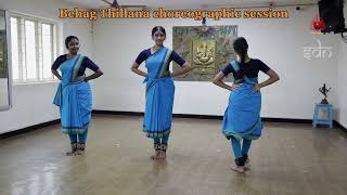 Behag Thillana choreographic session [upl. by Ani]