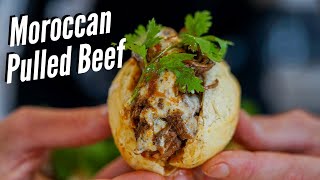 Slow Cooked Moroccan Pulled Beef  How To Make Recipe [upl. by Ravahs]