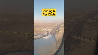 Landing In Abu Dhabi  Live Talk Dubai ytshorts viralvideo shorts [upl. by Arvie]