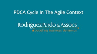 What is the PDCA cycle in the context of Agile value delivery [upl. by Engen777]