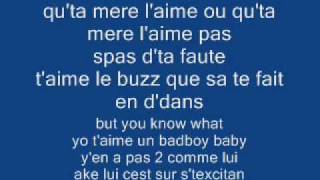 Taime un bad boy sir Pathétik Lyrics TIMER [upl. by Enylecoj]