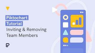 Piktochart Tutorial Inviting amp Removing Team Members [upl. by Morganica]