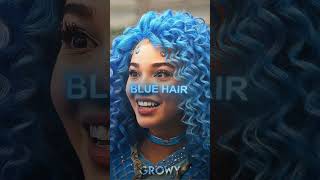 THE blue haired girl  descendants4 disneychannelmovie disney descendants3 edit descendantsed [upl. by Aikym]