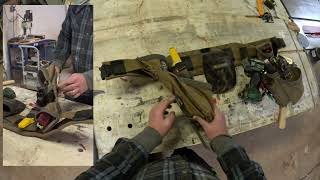 Badger Tool belt review Carpenter side by side set [upl. by Mallorie]