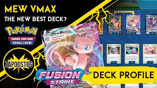 Mew VMAX Deck Profile Fusion Strike Decklist with Genesect V Pokemon TCG [upl. by Okier]