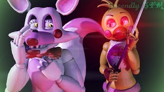 SFM FNAFFive Nights at Freddys part 2 Chica vs Mangle by Tony Crynight [upl. by Aissak]