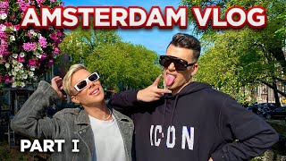 AMSTERDAM VLOG  PART 1 [upl. by Hendry]