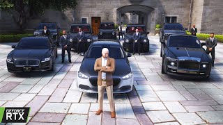 GTA 5  RUSSIAN MAFIA CONVOY  MAFIA GANG WAR  MAFIA CARS Compilation 1 [upl. by Vasta195]