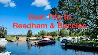 Boat Trip From Norwich To Reedham and Beccles [upl. by Aeuhsoj313]