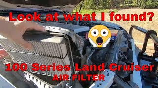 LX470 Air Filter  Change it frequently LX470 100serieslandcruiser landcruiser [upl. by Giselle]