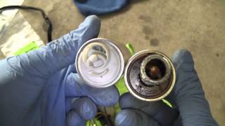 Volvo 240 in tank fuel pump replacement [upl. by Hillier]