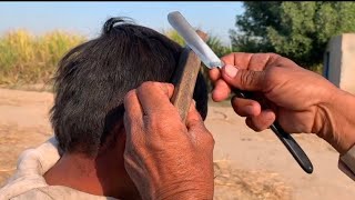 100 Year Old ASMR Fast Hair Cutting With Barber Old [upl. by Sherer]