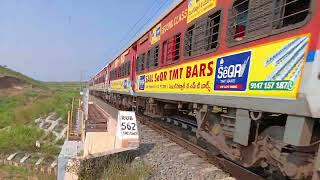 Visakhapatnam Kirandul Express  indian railway [upl. by Ayekehs]