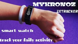 mykronoz smartwatch reviewsleep trackermykronoz zetrack [upl. by Nilknarf]