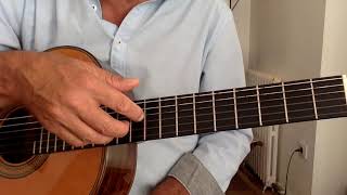 quotDerriere le brouillardquot ACC GUITARE [upl. by Marlette]