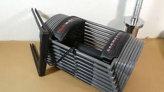 PowerBlock Sport 50 Review Adjustable Dumbbell [upl. by Kramnhoj]