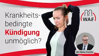 Krankheitsbedingte Kündigung Ist das wirklich unmöglich  Betriebsrat Video [upl. by Shanleigh]