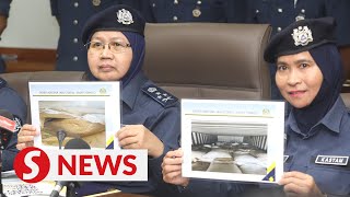 Not to be sniffed at Customs seizes 175 tonnes of snuff tobacco in Klang [upl. by Diane-Marie240]