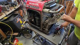 My Honda EU3000is Generator runs great but wont start with the electric stater Can I fix it [upl. by Yelsnia]