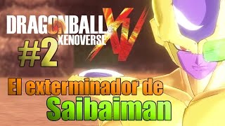 DRAGON BALL XENOVERSE El exterminador de Saibaimans 2 [upl. by Anital]