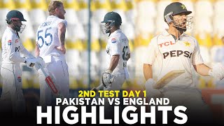 Full Highlights  Pakistan vs England  2nd Test Day 1 2024  PCB  M3G1K [upl. by Otrebtuc]