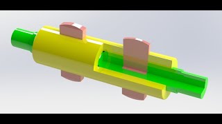 How to Assembly sleeve and cotter joint [upl. by Thad893]