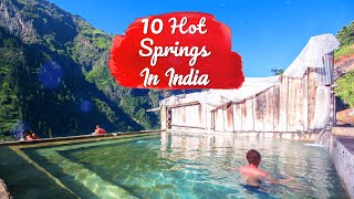 Top 10 Hot Water Springs In India [upl. by Colombi]