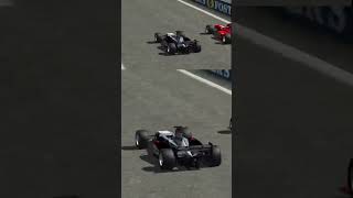 David Coulthard vs Eddie Irvine at Spa GP – F1 1999 [upl. by Khudari933]