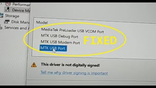 how to install MTK VCOM USB Preloader Drivers [upl. by Clinton16]