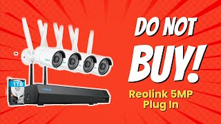 DONT BUY REOLINK 5MP PLUG IN BEFORE WATCHING THIS VIDEO 🚫🔍 8 Reasons [upl. by Bobine]