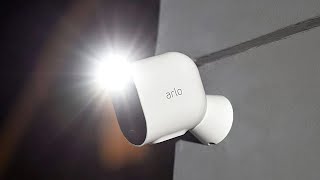 Arlo Pro 4 Spotlight Camera  1 Pack  Wireless Security 2K Video amp HDR Color Night Vision [upl. by Eneladgam]