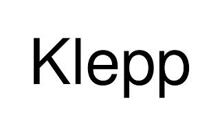 How to Pronounce Klepp Norway [upl. by Dronski772]