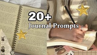 Aesthetic Journal Prompts amp Ideas For Self Discovery ✨ journal aesthetic [upl. by Maximilianus864]