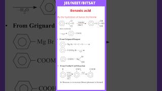 By the hydrolysis of benzo trichloride From Grignard Reagent From FreidalCraft Reaction JEENEET [upl. by Orland]