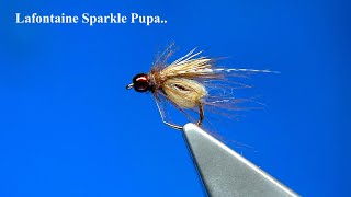 Tying the Lafontaine Sparkle Pupa with Davie McPhail [upl. by Kylie]