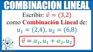 Combinación Lineal de Vectores en R2 [upl. by Gundry409]