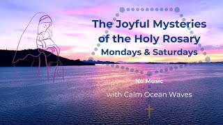 Virtual Rosary Monday  Joyful Mysteries  Rosary Monday – Rosary Saturday  Calm Rosary [upl. by Jorgensen]