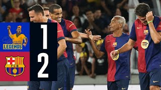 HIGHLIGHTS  PELÉ PEQUENO PRINCIPE LEGENDS 1 vs 2 BARÇA LEGENDS 🔵🔴 [upl. by Neville996]