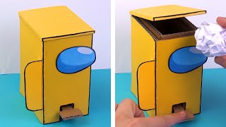 6 AMONG US Transformations ARTS amp PAPER CRAFTS  How to draw AMONG US GAME at HOME [upl. by Revorg]