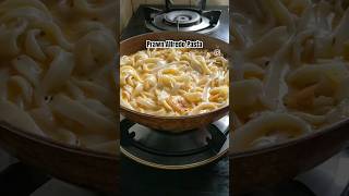 Prawn Alfredo Pasta 😍 pasta alfredopasta prawnalfredopasta prawnpasta shorts youtubeshorts [upl. by Adelaida]