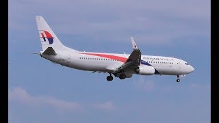 1442018 Malaysia Airlines B737800 at Kuantan [upl. by Thekla186]