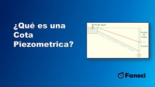 ¿Qué es una cota piezometrica ¿Linea de Energía [upl. by Ennaimaj493]