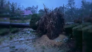 CSRA Hurricane Helene storm damage Video 1 [upl. by Ahsead114]