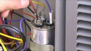 HVAC Training  Dual Capacitor Checkout [upl. by Tal]