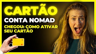 CHEGOU CARTÃO NOMAD COMO ATIVAR [upl. by Landan]