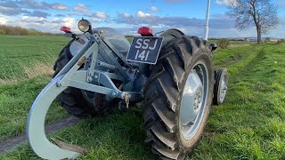 Ferguson TE20 sub soiler plough restoration start to finish [upl. by Alket]