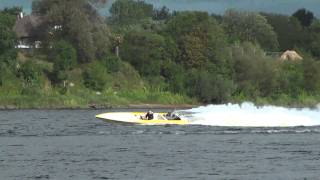 Jet Boat Tahiti 18 1974 Olds 455 part 2 [upl. by Bremble]