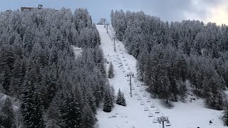 La Plagne  Skiing ‘24 [upl. by Refanej342]